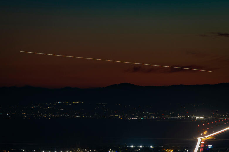 Landing at Twilight