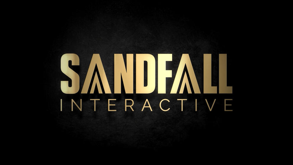 Sandfall Interactive Logo Animation